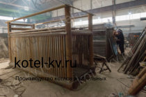 Изготовление водогрейного котла КВа-1.86