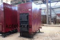 Котел КВД-0.17 на дровах