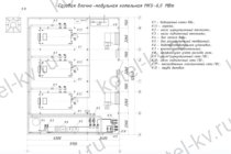 Чертежи модульной котельной 6 МВт газовой с ГВС