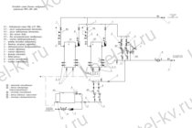 Тепловая схема модульной котельной МКУ 300 кВт с 2 котлами 150 кВт с резервом
